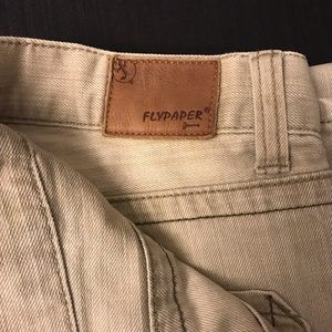 Flypaper men’s off white jeans size 32